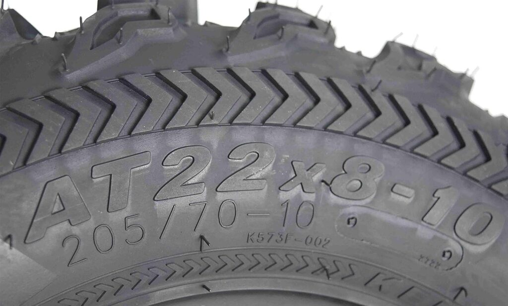Kenda Bear Claw EX 22x8-10 Front ATV 6 PLY Tires Bearclaw 22x8x10-2 Pack