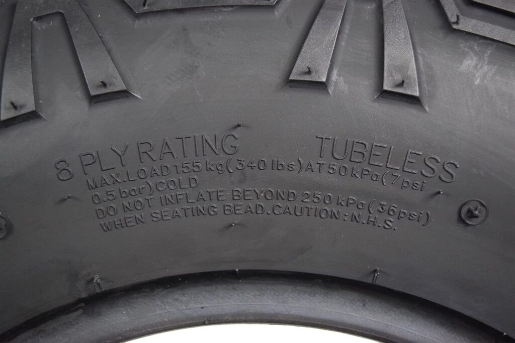 Kenda K587 Bear Claw HTR ATV Radial Tire - 25x8.00/R12
