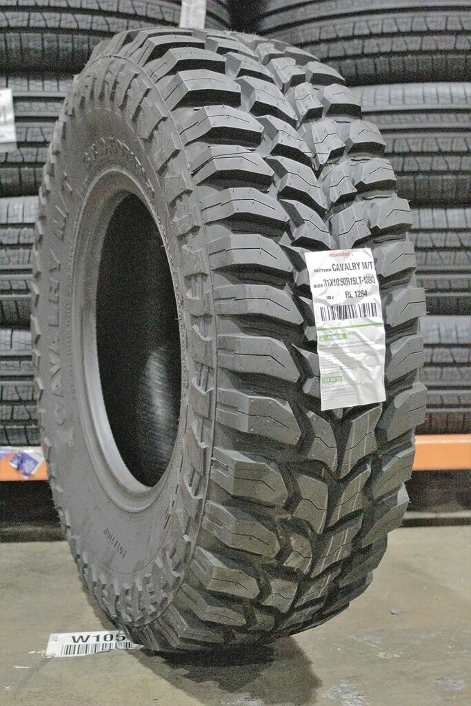 Road One Cavalry M/T Mud Tire RL1264 31 10.50 15 31x10.50-15, C Load Rated