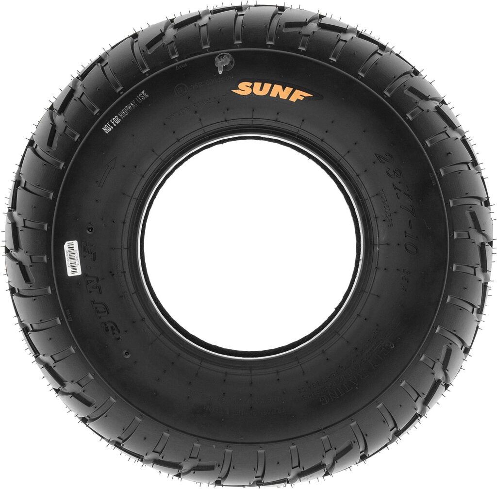 SunF 145/70-6 145/70x6 Hardpack Race Sport ATV UTV Tire 6 PR Tubeless - A021