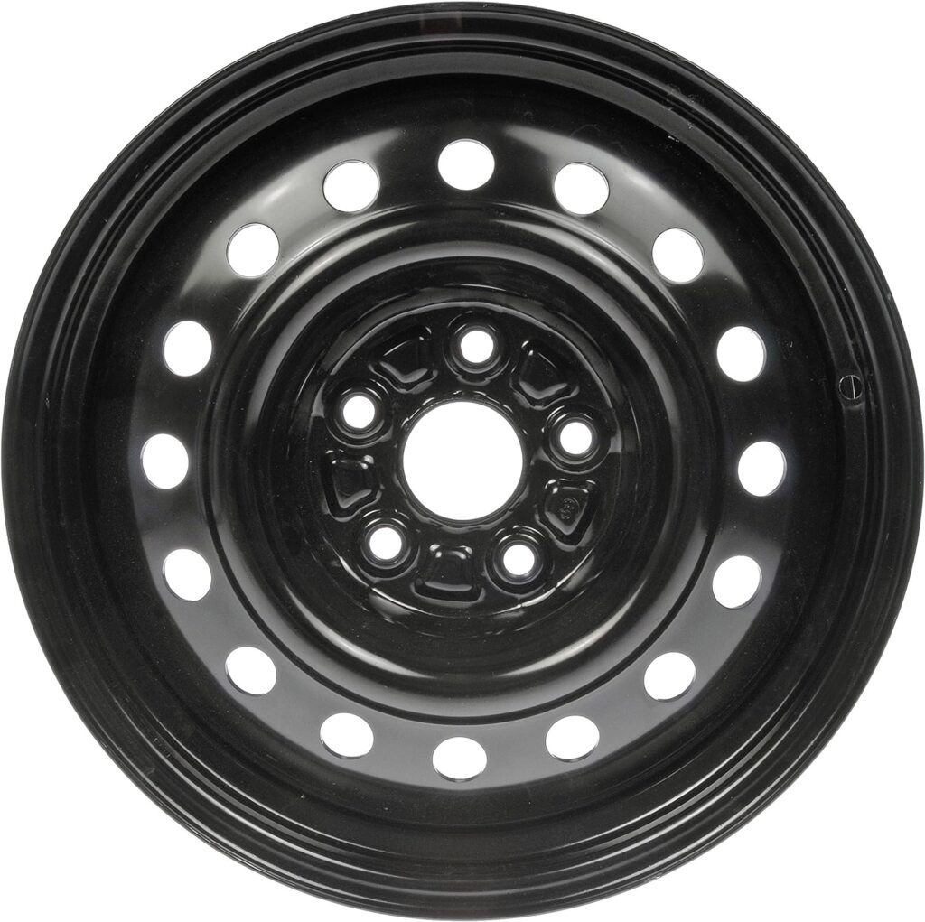 Dorman 939-116 16 x 6.5 In. Steel Wheel Compatible with Select Volkswagen Models, Black