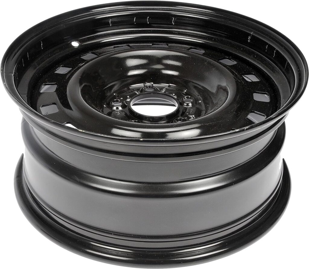 Dorman 939-131 16 x 7 In. Steel Wheel Compatible with Select Ford / Lincoln / Mercury Models, Black