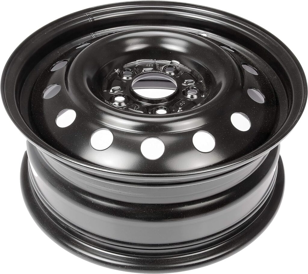 Dorman 939-149 16 X 6.5 In. Steel Wheel Compatible with Select Mazda Models, Black