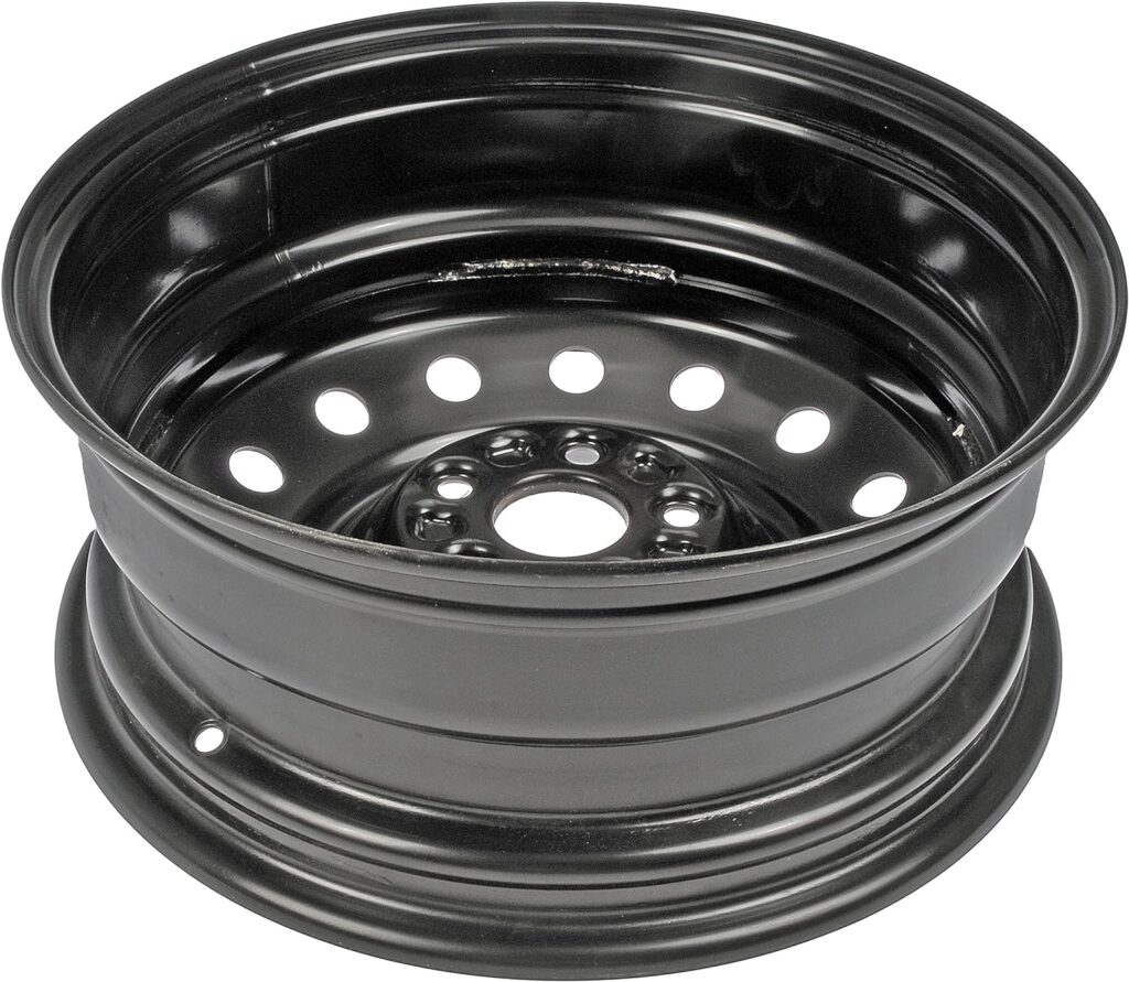 Dorman 939-152 16 X 6.5 In. Steel Wheel Compatible with Select Chevrolet Models, Black