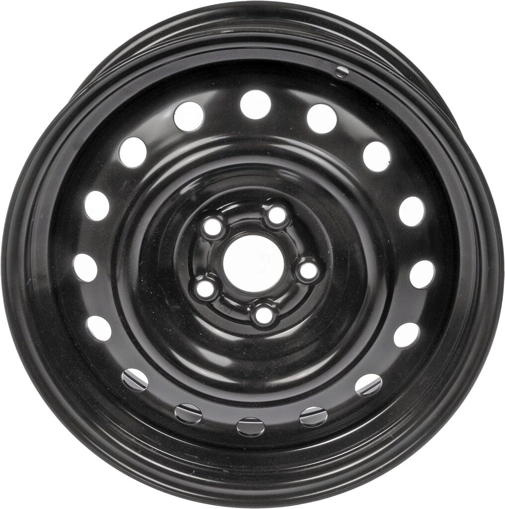 Dorman 939-174 16 x 6.5 In. Steel Wheel Compatible with Select Pontiac / Toyota Models, Black