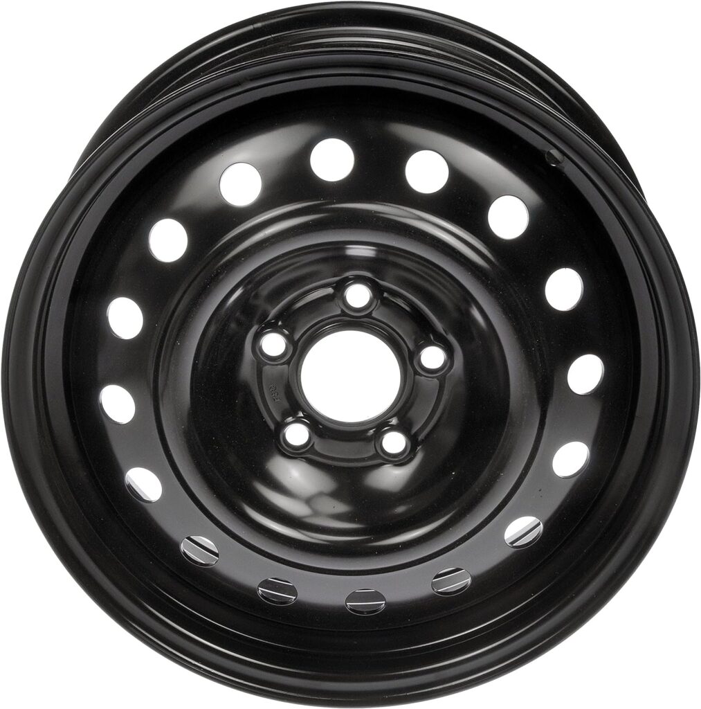 Dorman 939-199 16 X 6 In. Steel Wheel Compatible with Select Ford / Mercury Models, Black