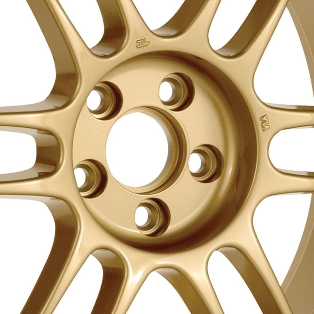 Enkei 379-780-6545GG RPF1 Racing Wheel 17x8 +45 5x114.3 Gold Paint