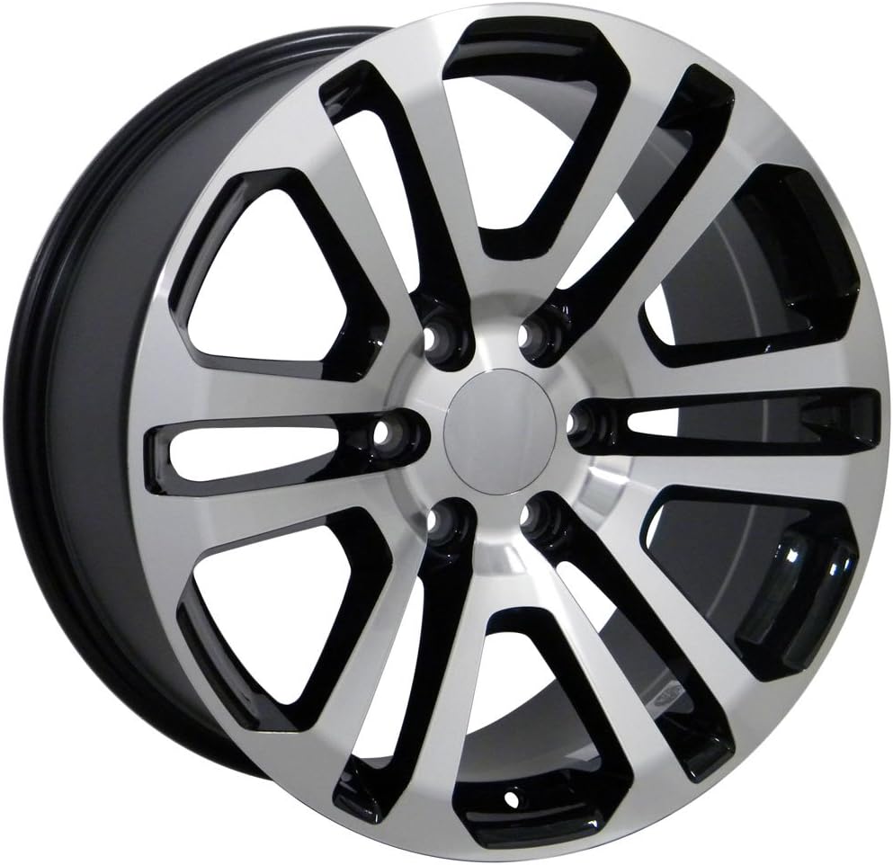 OE Wheels LLC 20 inch Rim Fits Sierra Wheel CV99 20x9 Machd Wheel Hollander 4741