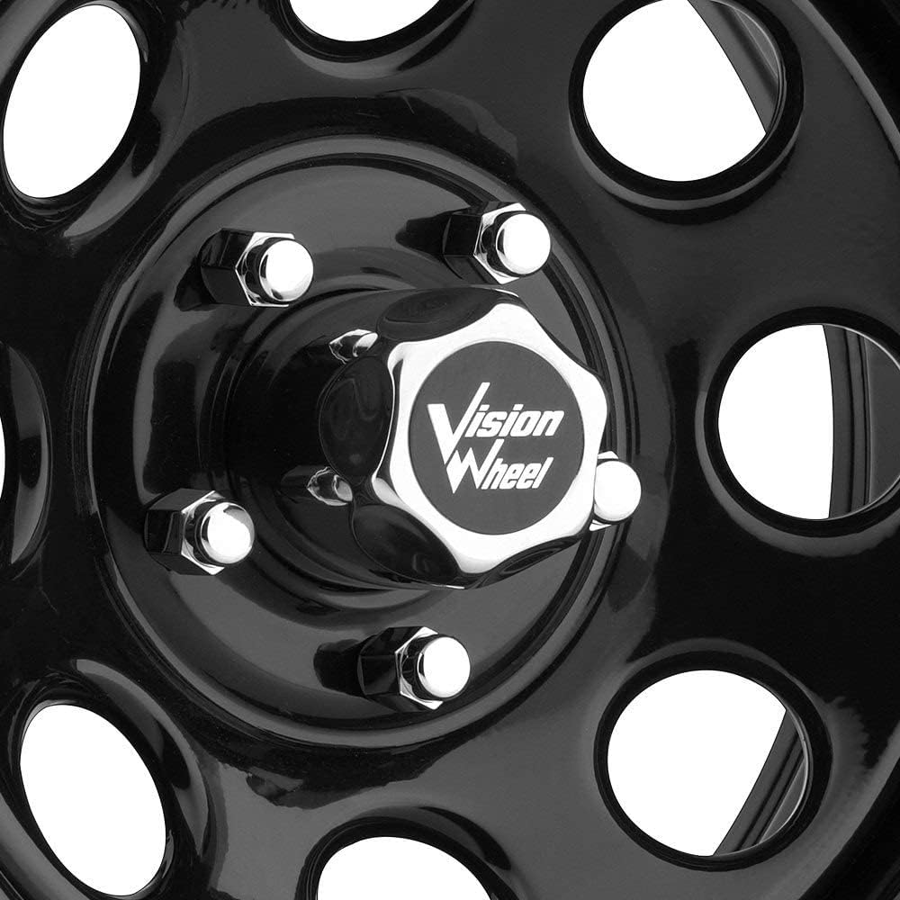 Vision 85 Soft 8 Black Wheel with Painted Finish (16x8/5x114.3mm)