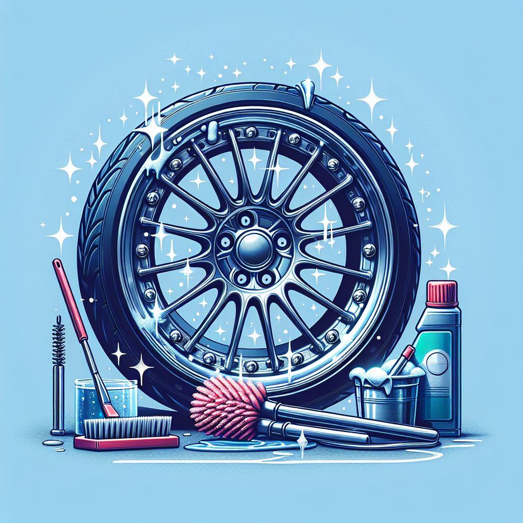 What Precautions Should I Take When Cleaning Multi-piece Wheels?