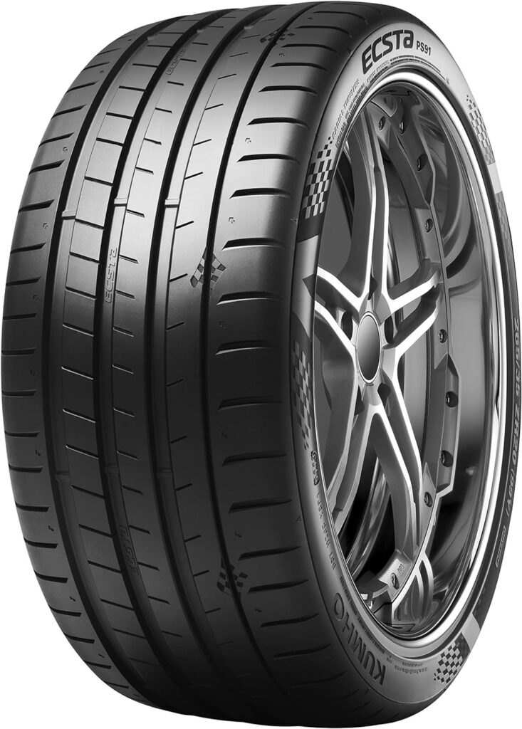 Kumho Ecsta PS91 Performance Radial Tire-265/35ZR20 99(Y) Extra Load-ply, Model:2173263