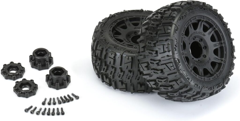 Pro-line Racing Trencher LP 3.8 MTD Raid 8x32 Wheels 17mm F/R PRO1017510