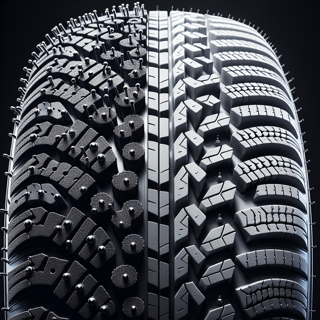 What Are The Differences Between Studded And Studless Winter Tires?